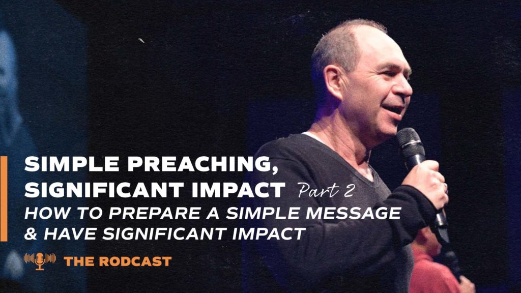 Simple Preaching, Significant Impact Part 2